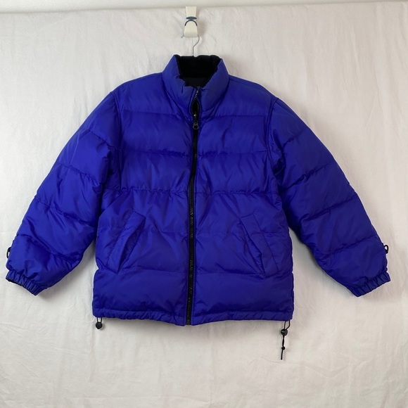 Sonoma Reversible Down Filled Puffer Jacket Size Medium - Picture 1 of 8